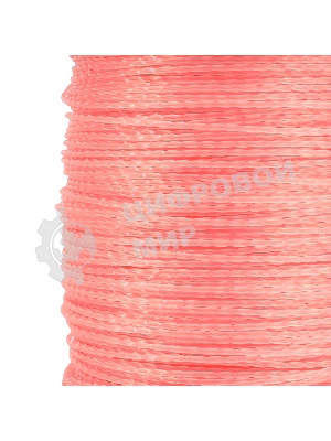 Леска Duoline D 2,4 мм L 400 м (скрученный квадрат, двухцветная, красная жила) 240-400-6