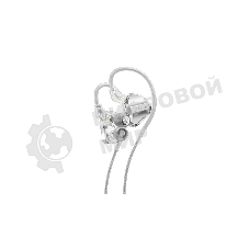 Проводные наушники FiiO JD1 серебристый, внутриканальные