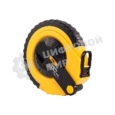 Мерная лента Deli DL9820ZY 20м x 14.5мм Ударопрочный корпус. Основной класс точности. Метрическое полотно из стекловолокна и ПВХ.