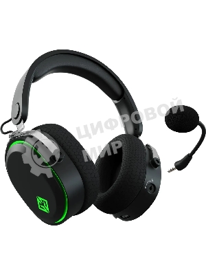 Беспроводные/проводные наушники GMNG GG-HS405W черный, полноразмерные, Bluetooth + радиоканал + проводной, до 15 ч