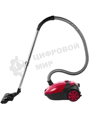 Пылесос Sharp ECKB19RR, красный/черный, 350/1900 Вт, уборка сухая, пылесборник мешок 2.3 л