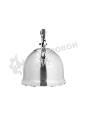 Чайник для плиты Lara LR00-75 (Зеркальный) 3.3л индукц. капс. дно, свисток с кноп. механизмом