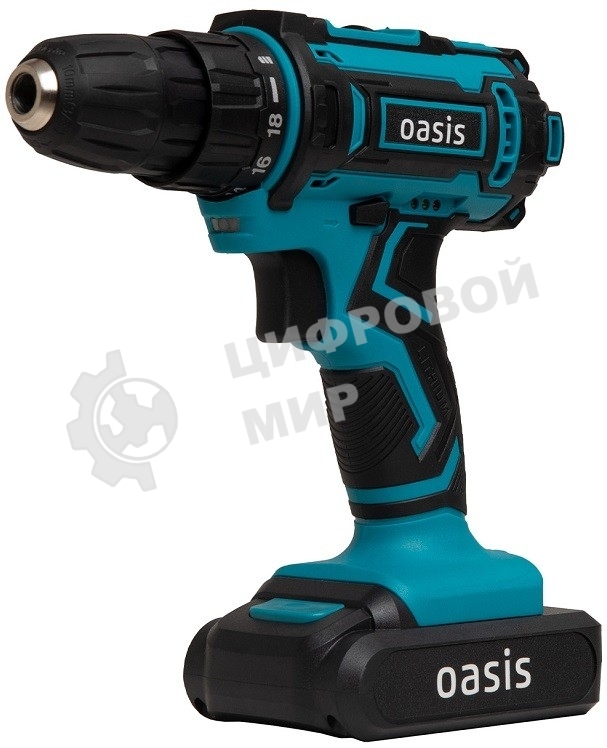 Дрель-шуруповерт Oasis ASB-14S /J/, 14,4 В, 2 Ач, 35 Нм, щеточный
