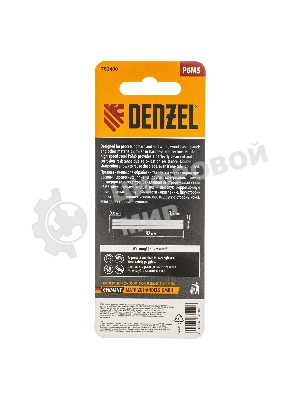 Ножи для эл. рубанка Denzel Р6М5, 82 мм, 2 шт