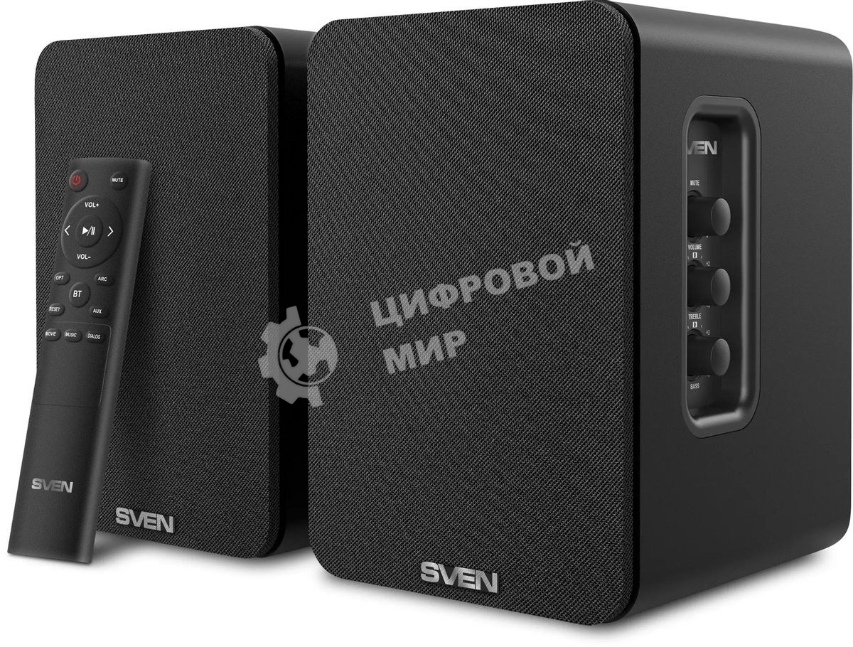 Акустическая система SVEN АС SPS-830 2.0 черный 60Вт BT
