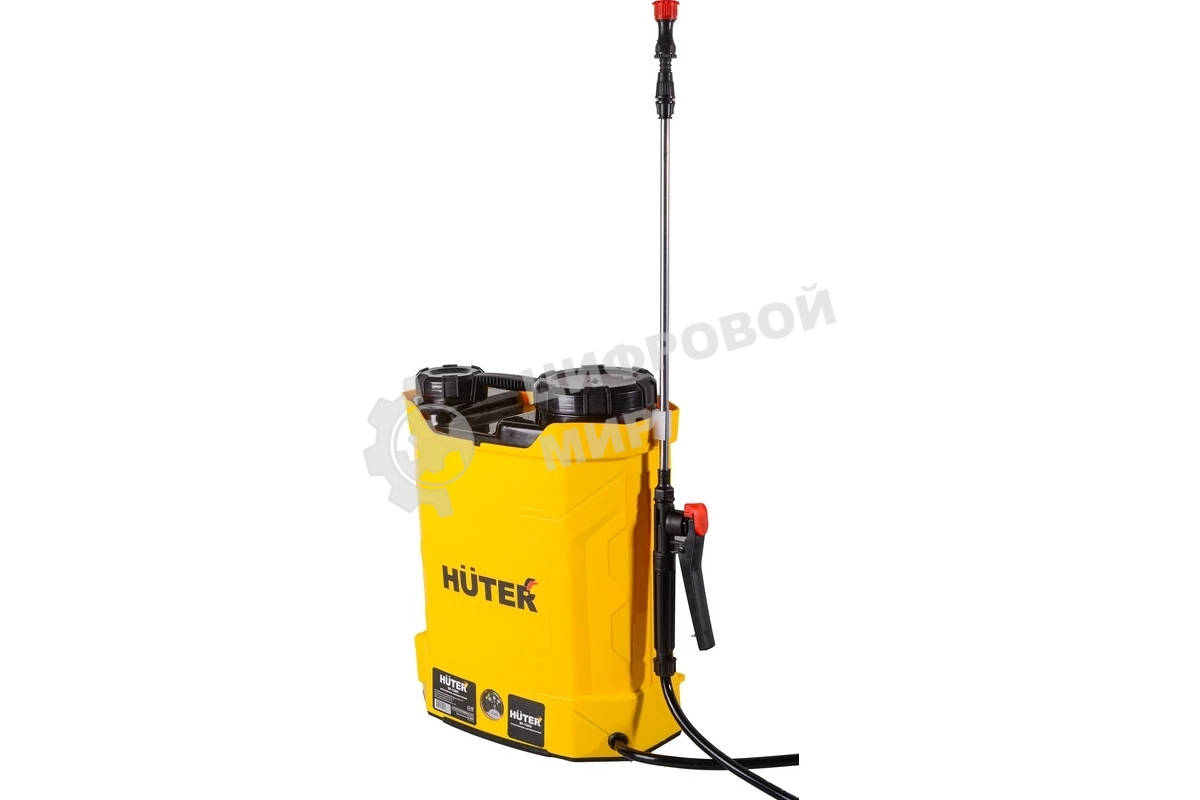 Опрыскиватель Huter SP SP-10AC аккум. ранц. 10л желтый/черный (70/13/52)