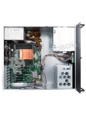 Компьютерный корпус InWin IW-R400-01N/USB3.0*2/Rear fan 8025мм 4200RPM*2/Front fan 8025мм 4200RPM*2/Front door/Air filter for front door