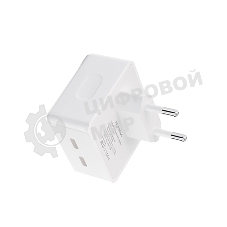 Сетевое зарядное устройство Maxvi CHL-604PD Type-C\Type-C 40W 6A (3A+3A) PD QC3.0, белый