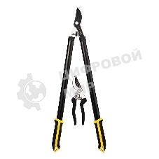 Набор сучкорез + секатор Deli DL580002 Набор из двух предметов. Сталь 55С. Термообработанная поверхность. Комбинированная ручка с полипропиленновым и термопластичным покрытием.