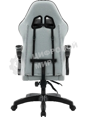 Кресло игровое Defender Savage серый/черн, класс 2, ткань