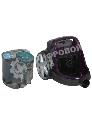 Пылесос Philips FC9571/01 черный/фиолетовый, 410/1900 Вт, уборка сухая, пылесборник контейнер 1.5 л