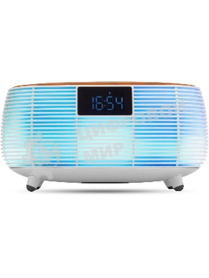 Радиобудильник Hyundai H-RCL231 белый LCD подсв:белая часы:цифровые FM