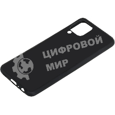 Чехол (клип-кейс) BORASCO Silicone Case, для Samsung Galaxy A22/M22, черный