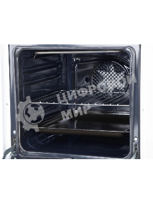 Плита электрическая Лысьва EF4004MK00 белый/черный, конфорок 4 электрических, духовка 57 л, 50 см x 84 см x 60 см (без крышки)