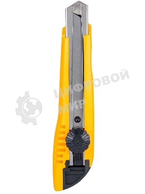 Нож канцелярский Deli E2043, ширина лезвия 18 мм, фиксатор усиленный сталь ассорти, блистер