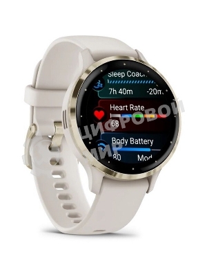 Смарт-часы Garmin Venu 3s цвет слоновой кости 41мм
