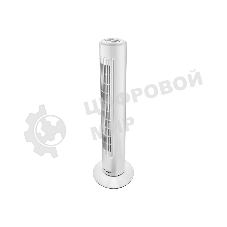 Колонный вентилятор BRAYER BR4952WH, механич.упр., вращение 90°, мощность 50Вт, защита от перегрева