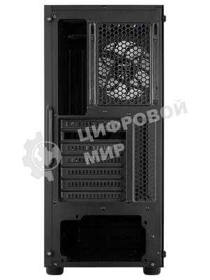 Компьютерный корпус Aerocool/Formula Menace Saturn FRGB-G-BK-v1 черный без БП ATX 4x120мм 2xUSB2.0 1xUSB3.0 audio bott PSU