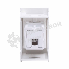 Розетка телефонная DKC Viva 45018 1-м 1 мод, RJ12, 6P6C, белый