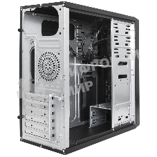 Компьютерный корпус Miditower ExeGate CP-606U-UNS500 (ATX, БП UNS500 с вент. 12см, 1хUSB/1хUSB 3.0, аудио)