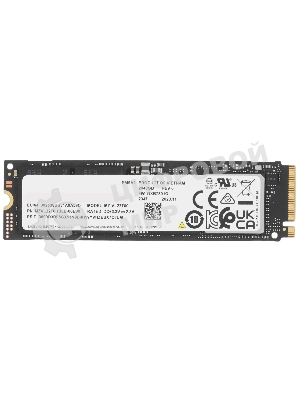 Накопитель SSD Samsung 2Tb, M.2 2280, PM9A1 PCIe 4.0 x4, NVMe, R/W 7000/5200