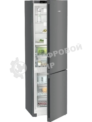 Холодильники Liebherr CBNdgc 5723-20 001 Plus темно-серый двухкамерный 255/94л морозилка снизу