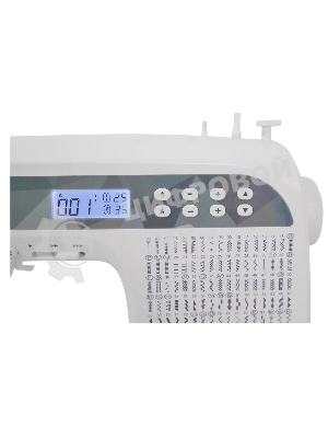 Швейная машина Comfort 1001 200 операций, 9 видов петель, жк дисплей, нитевдеватель, горизонтальный челнок, русск./англ. алфавит, плавная регулировка скорости на корпусе, регулятор давления лапки, нитевдеватель, возможность шитья двойной иглой, возможность шитья без педали.