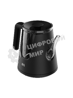 Чайник электрический BQ KT0046DW черный, 2200 Вт, 1л