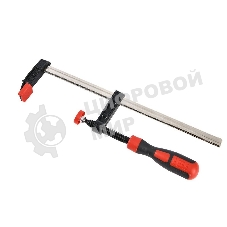 Струбцина F-образная усиленная Deli DL110525Z 250x50 мм, макс. усилие зажима 2000N, резьба 12мм