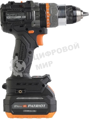 Дрель-шуруповерт Patriot BR 224UES-h, 21 В, 4 Ач, 150 Нм, бесщеточный