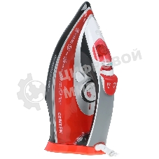 Утюг Centek CT-2346 красный/черный/белый, 3000 Вт, 45 г/мин, 190 г/мин, 380 мл