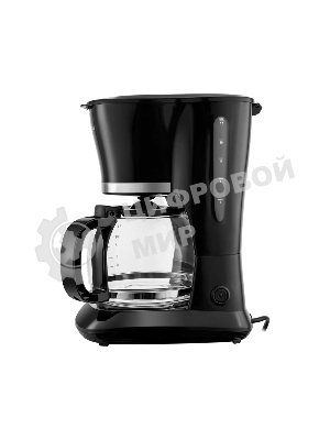 Кофеварка капельная Maunfeld MF-732BK черный, исп. кофе - молотый, 1,5 л, 1000 Вт