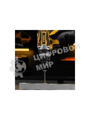 Сверло спиральное по металлу Denzel 4 x 75мм, Р6М5, Golden Tip