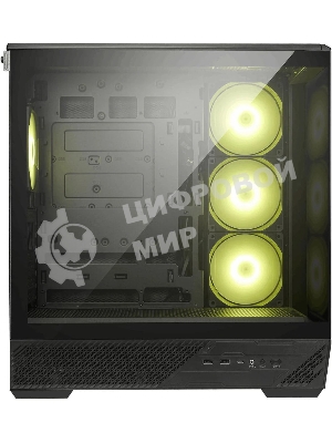 Компьютерный корпус MSI MAG PANO 130R PZ 2xUSB 3.2 Gen 1, 1xUSB 3.2 Gen2 Type-C, 3x120мм ARGB Reverse Blade Fan, 1x120мм ARGB Fan, 1 to 3 Fan PWM Splitter, Tempered Glass Window