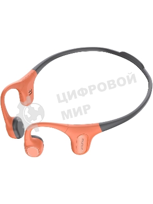 Наушники Mojawa Aerra Activa ENC черно-оранжевый, костная проводимость, Bluetooth, до 8 ч