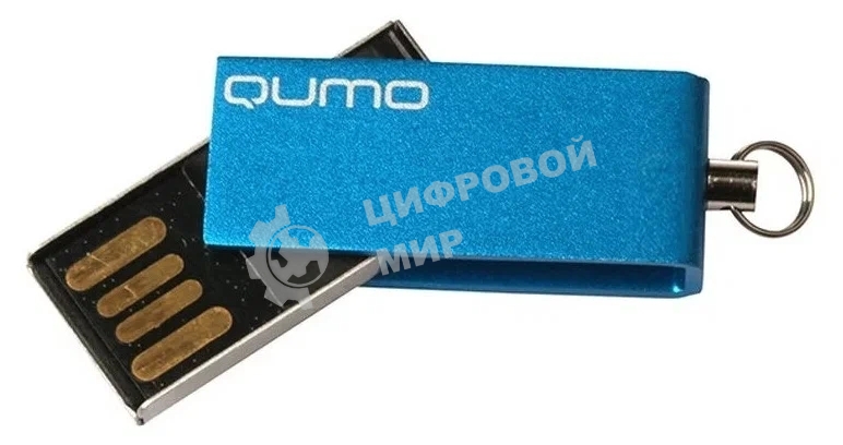 Флешка USB QUMO 16Gb Fold USB 2.0 QM16GUD-FLD-Blue