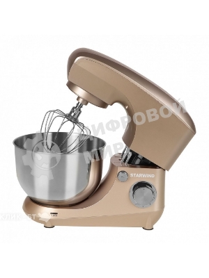 Миксер планетарный Starwind SPM5181 1300 Вт, золотистый