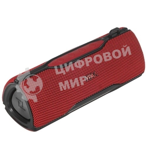 Колонка портативная Ural ТТ М-2, 12W, 2.0 BT/3.5Jack, 10м, 2000mAh, красный