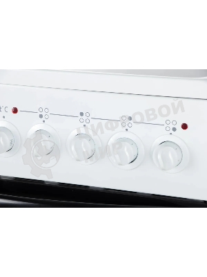 Плита электрическая Лысьва EF4004MK00 белый/черный, конфорок 4 электрических, духовка 57 л, 50 см x 84 см x 60 см (без крышки)