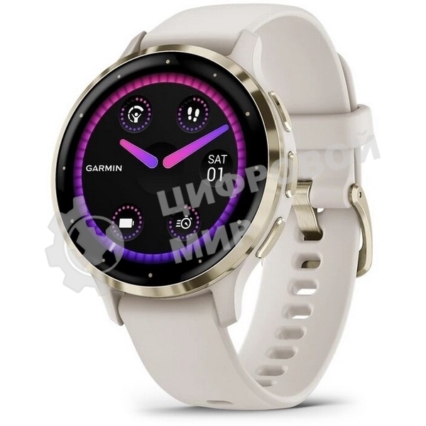Смарт-часы Garmin Venu 3s цвет слоновой кости 41мм