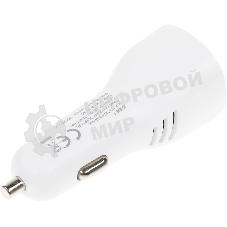 Комплект зарядное устройство Hama H-183317 3A PD для Apple кабель Apple Lightning/Type-C белый