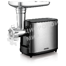 Мясорубка электрическая BBK MG1801 металл/черный, 1800 Вт, 2.0 кг/мин, реверс, защита от перегрузки, металлический лоток, насадки - 4