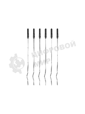 Шашлычница электрическая Kitfort KT-1404, 1400Вт серебристый