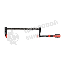 Струбцина F-образная усиленная Deli DL110525Z 250x50 мм, макс. усилие зажима 2000N, резьба 12мм