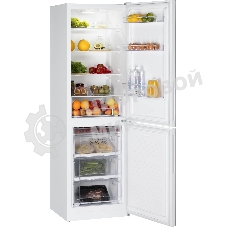 Холодильник Nordfrost NRG 162NF WTM белый кварц двухкамерный 205/105л морозилка снизу, No Frost