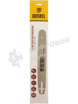 Шина для бензопилы Denzel DGS-4516, длина 40 см (16
