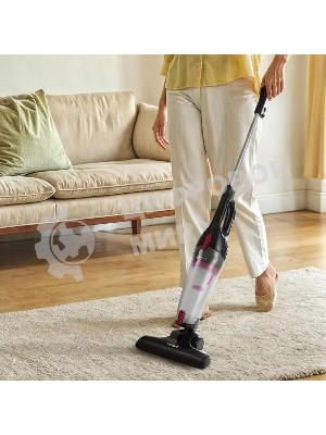 Вертикальный ылесос Kitfort KT-597-1 600Вт черный/красный