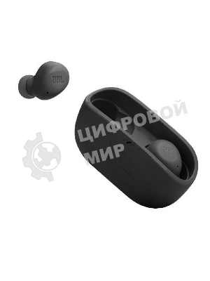 Наушники TWS JBL Wave Buds черный, внутриканальные, Bluetooth, быстрая зарядка, до 8 ч