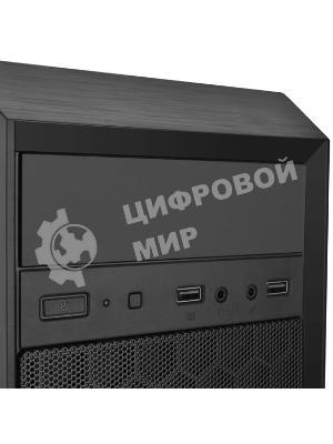 Компьютерный корпус SilverStone SST-PS16B черный (ATX, 2xUSB 3.0, HD Audio)