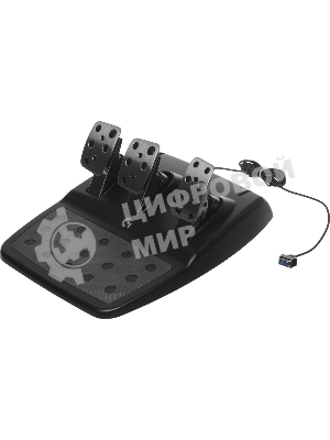 Руль Logitech G923 10кноп. (с педалями) черный